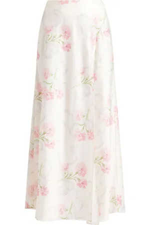 LOVESHACKFANCY Floral-print maxi skirt