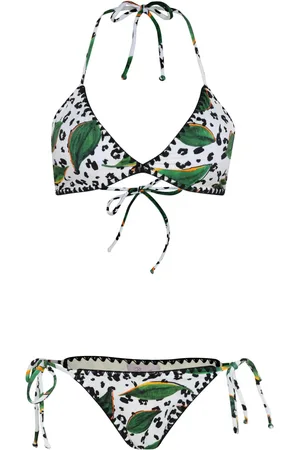 Brigitte Cheetah-print bikini set
