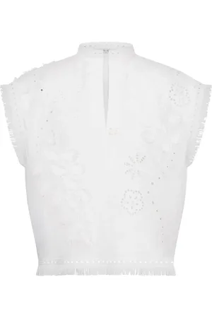 Alberta Ferretti Embroidered-design blouse