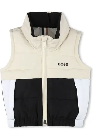 HUGO BOSS Logo-print puffer jacket