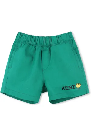 Kenzo Logo-print cotton shorts