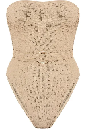 Bond Eye Belt Fane swimsuit