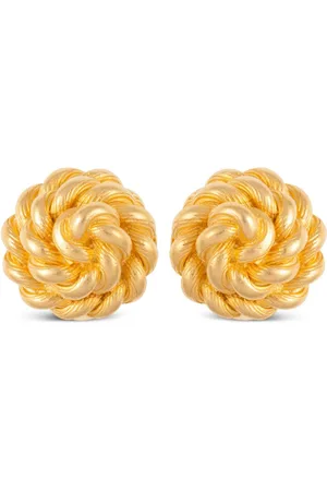 Givenchy 1980s Rope Knot earrings