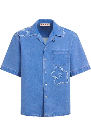 Marni Floral embroidery shirt