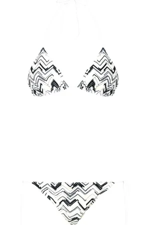 Missoni Zigzag-knit bikini set