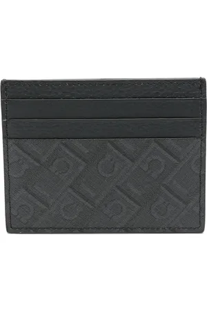 Salvatore Ferragamo Monogram-print card slots