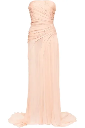 ERMANNO SCERVINO Strapless draped gown