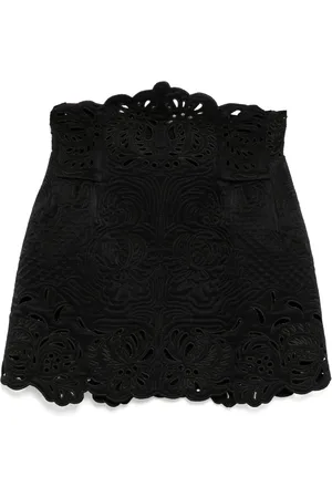 ERMANNO SCERVINO Quilted cut-out mini skirt