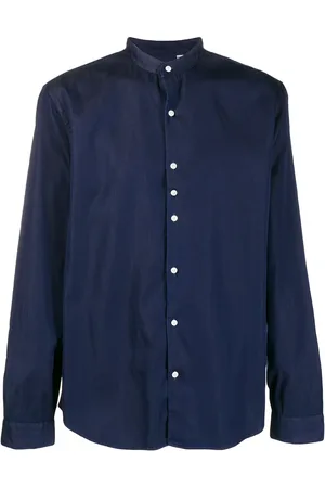 JOHN SMEDLEY Plain long sleeve shirt