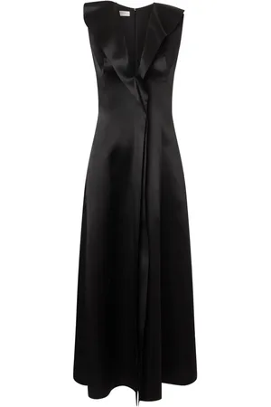 Serafini Satin midi dress