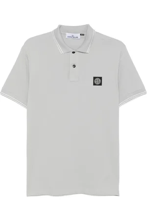 Stone Island Compass-patch polo shirt