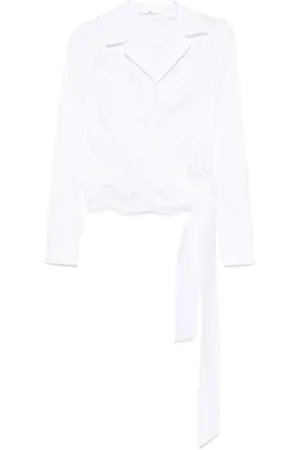 ERMANNO SCERVINO Corded-lace shirt