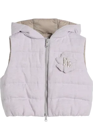 Brunello Cucinelli Floral-appliqué gilet