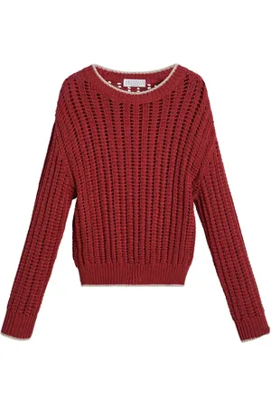 Brunello Cucinelli Open-knit sweater