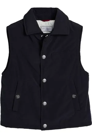 Brunello Cucinelli Printed padded gilet