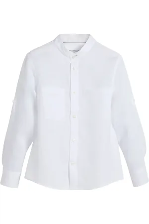 Brunello Cucinelli Mandarin-collar shirt