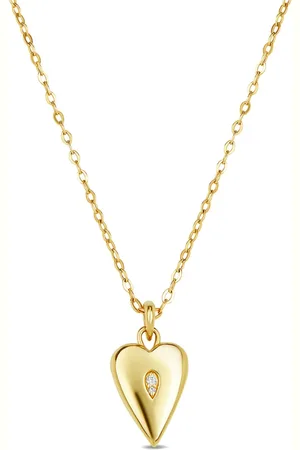 Dinny Hall 9K recycled yellow My World diamond necklace