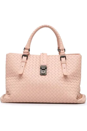 Bottega Veneta 2012-2024 Medium Intrecciato Roma satchel