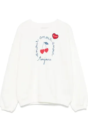 BONPOINT Cherry-print sweatshirt