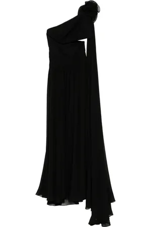 Elie saab Asymmetric silk gown