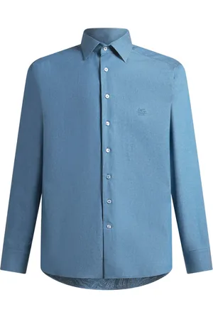 Etro Pegaso-motif cotton shirt