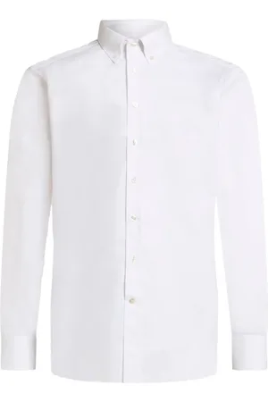 Etro Logo-embroidered button-down shirt