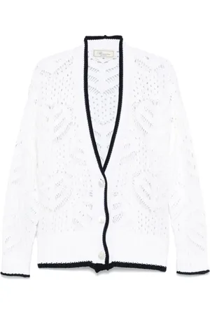 BLUMARINE Open-knit cardigan