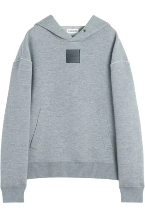 Lanvin Logo-patch hoodie