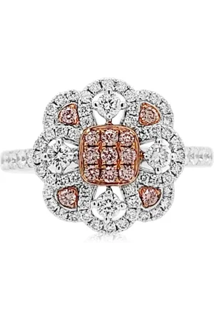 HYT Jewelry 18K white gold and platinum diamond ring