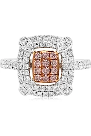 HYT Jewelry 18K white gold and platinum diamond ring