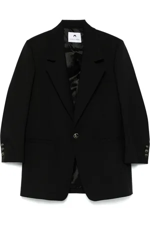 Marine Serre Twill blazer