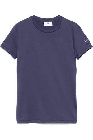Elisabetta Franchi Rubberised-logo T-shirt