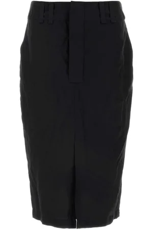 Saint Laurent Crepe skirt