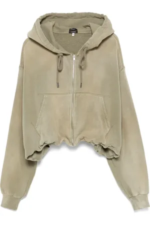 R13 Balloon cropped hoodie