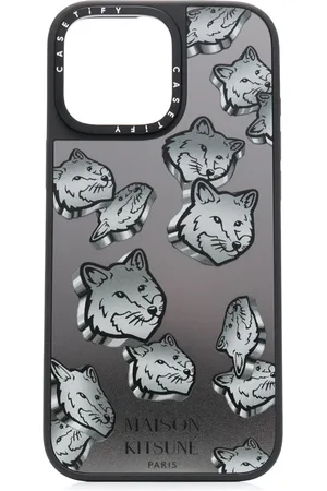 Maison Kitsuné X Casetify Mirror iPhone 16 Pro Max case