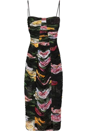 Dolce & Gabbana Floral-print midi dress