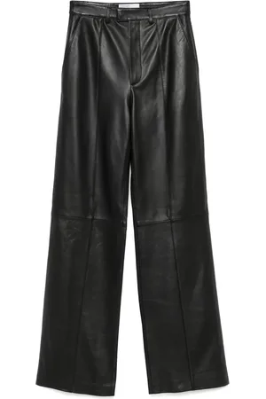 GIUSEPPE DI MORABITO Leather trousers