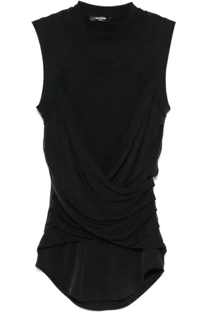 Balmain Double-collar top