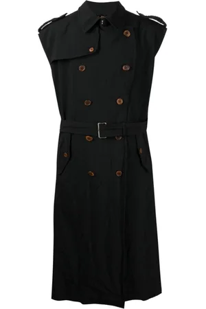 Comme des Garçons Sleeveless trench coat