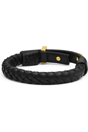 VERSACE Lunar New Year braided leather bracelet