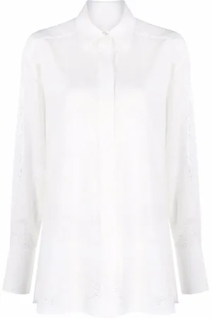 Givenchy Perforated-pattern longlsleeved shirt