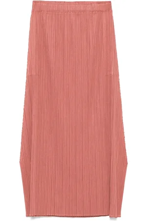 PLEATS PLEASE ISSEY MIYAKE Monthly Colors: December midi skirt