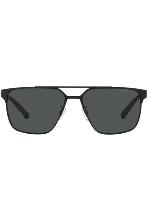 Emporio Armani Pilot-frame tinted sunglasses