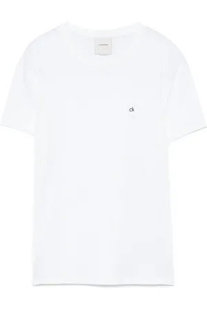 Calvin Klein Logo-embroidered T-shirt