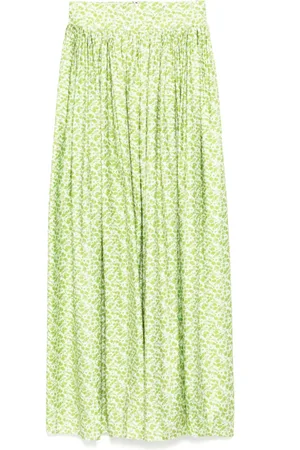 Bambah Flora Gathered skirt