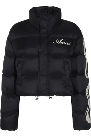 AMIRI Bones cropped puffer jacket