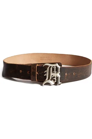 R13 Logo-buckle belt