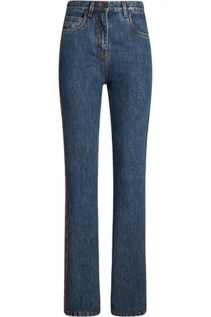 Etro Side-appliqué jeans