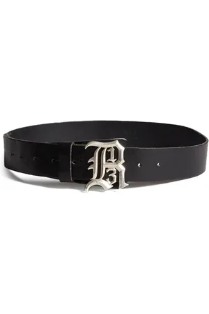 R13 Logo-buckle belt