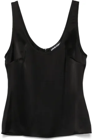 DAVID KOMA Satin tank top